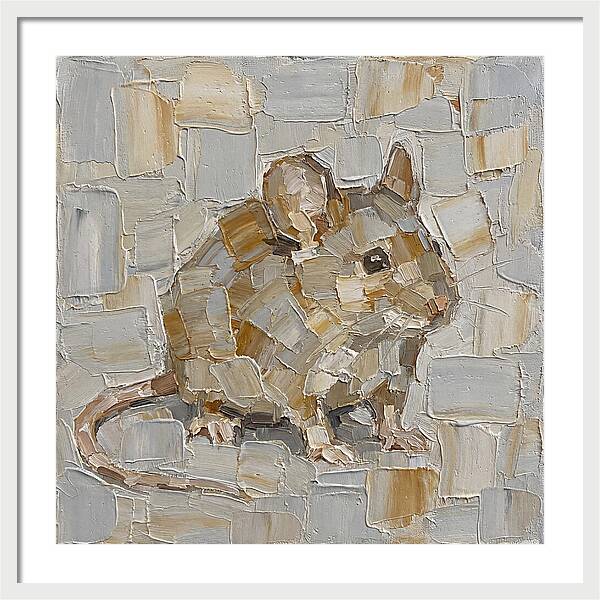 Mouse In Palette Knife Style