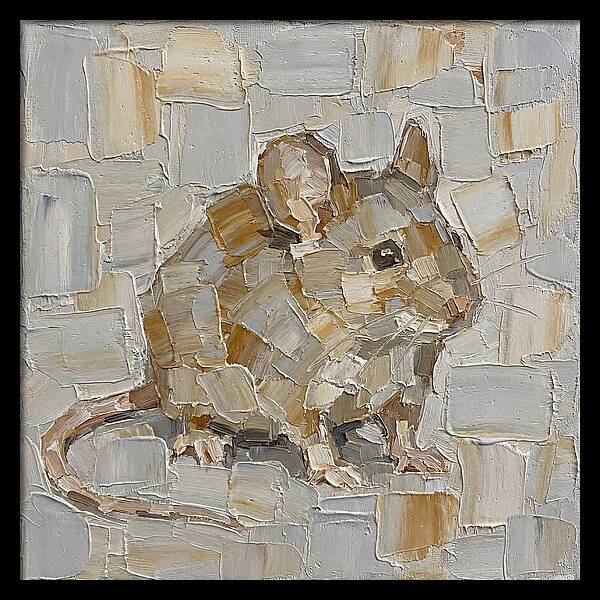 Mouse In Palette Knife Style