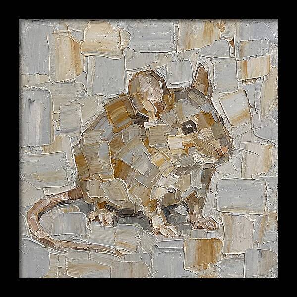 Mouse In Palette Knife Style