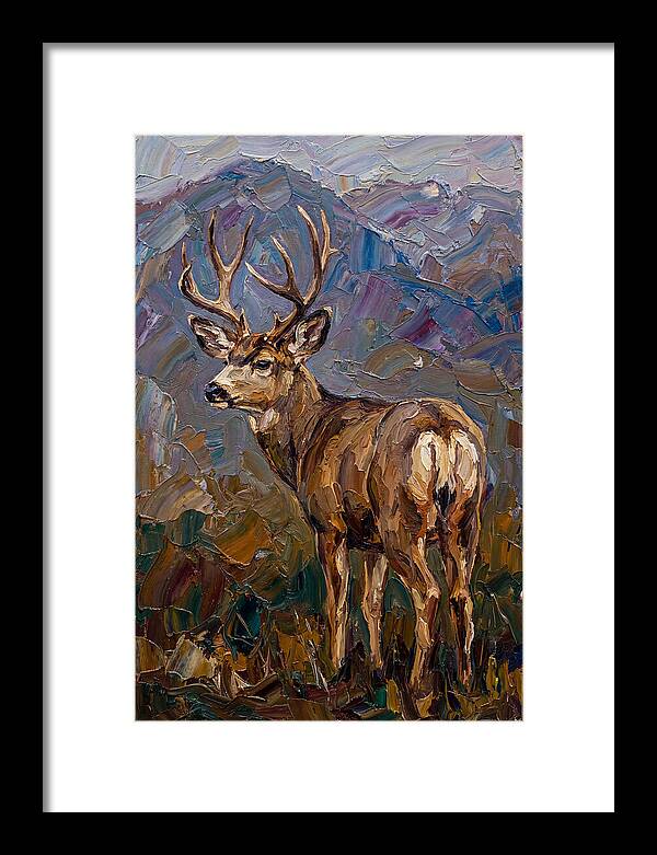 Mule Deer In Nature