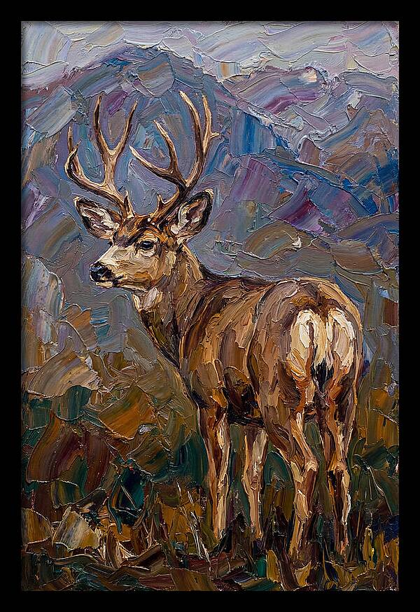 Mule Deer In Nature