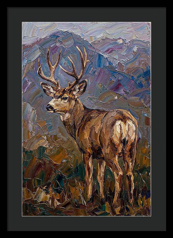 Mule Deer In Nature