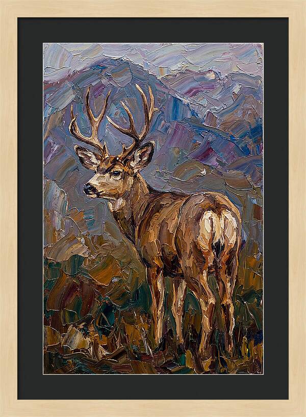 Mule Deer In Nature