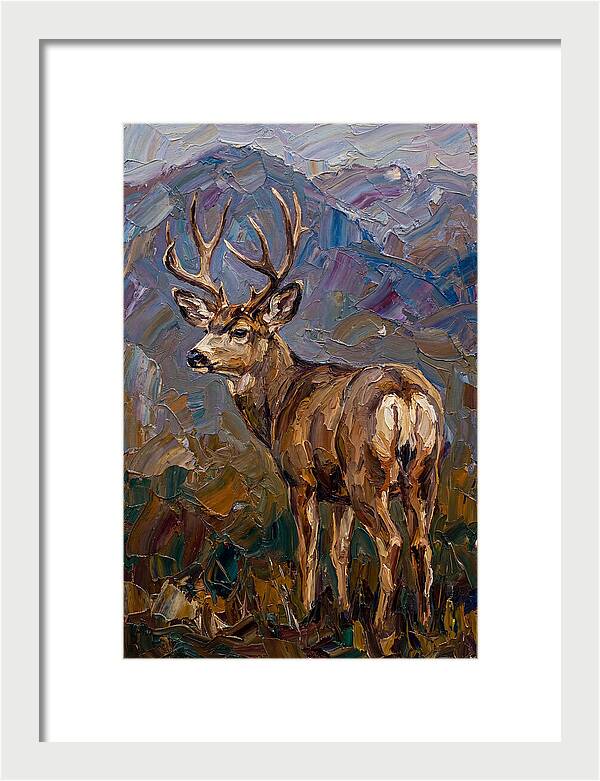 Mule Deer In Nature