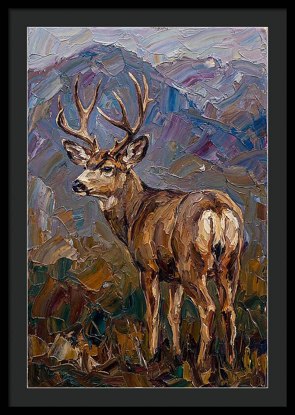 Mule Deer In Nature