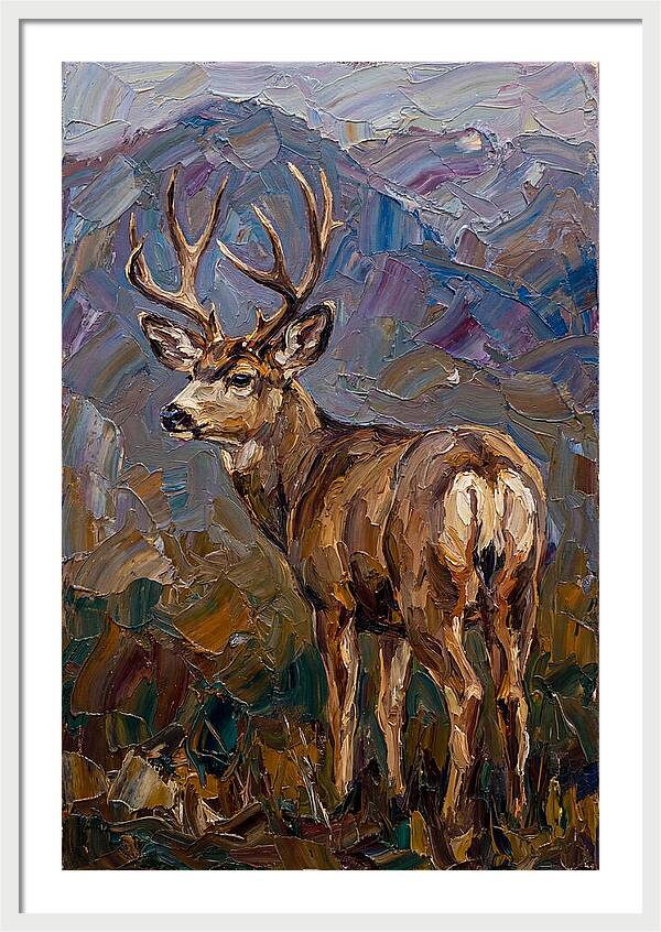 Mule Deer In Nature