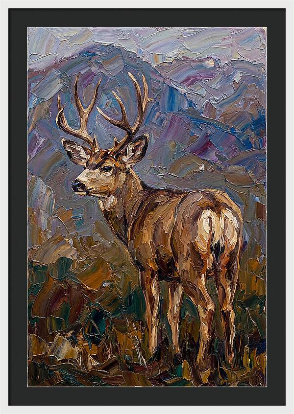 Mule Deer In Nature