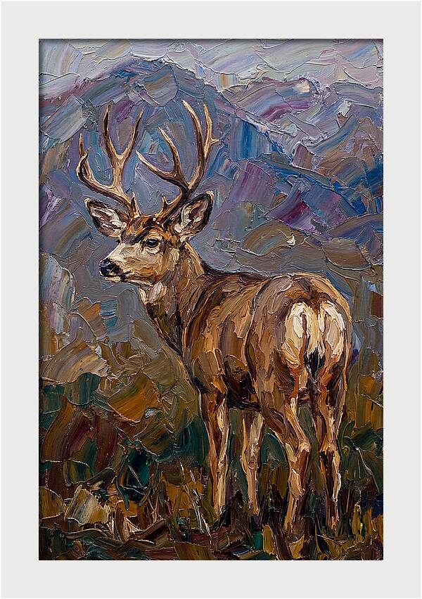 Mule Deer In Nature
