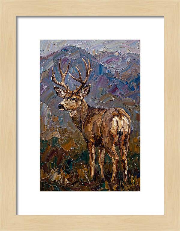 Mule Deer In Nature
