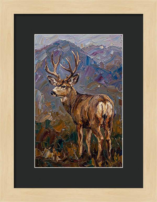 Mule Deer In Nature
