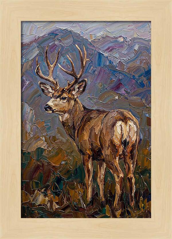 Mule Deer In Nature