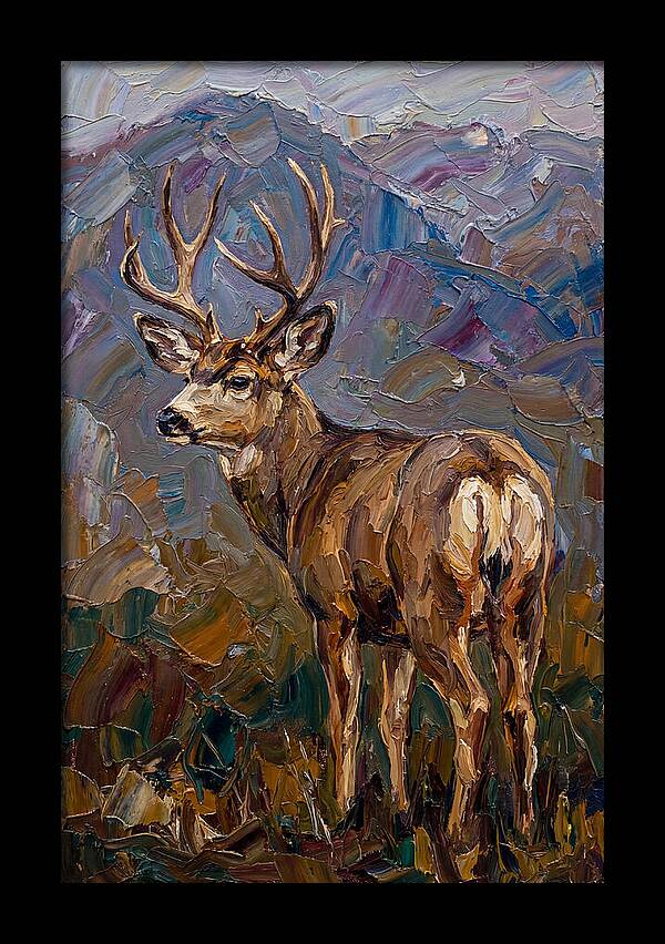 Mule Deer In Nature