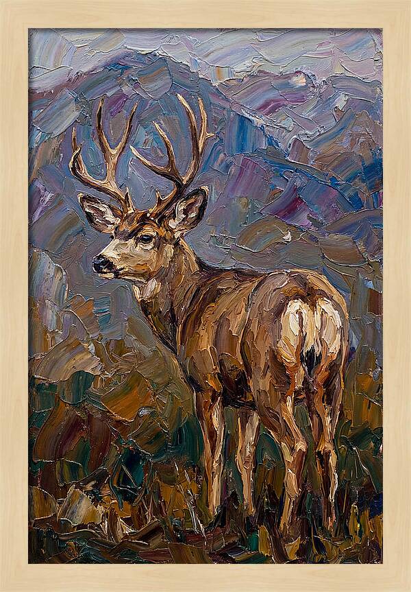 Mule Deer In Nature
