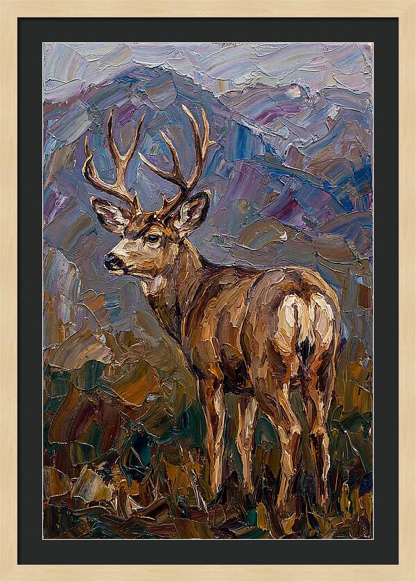 Mule Deer In Nature