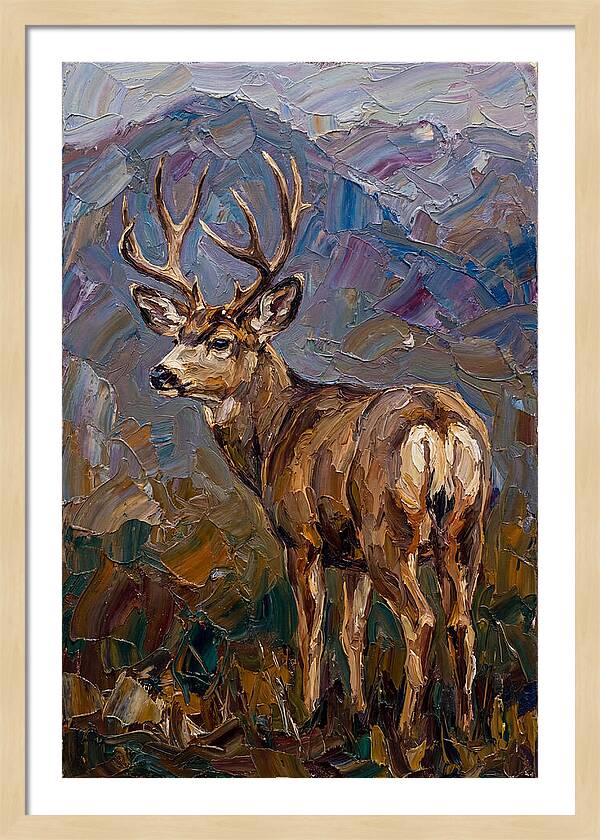 Mule Deer In Nature