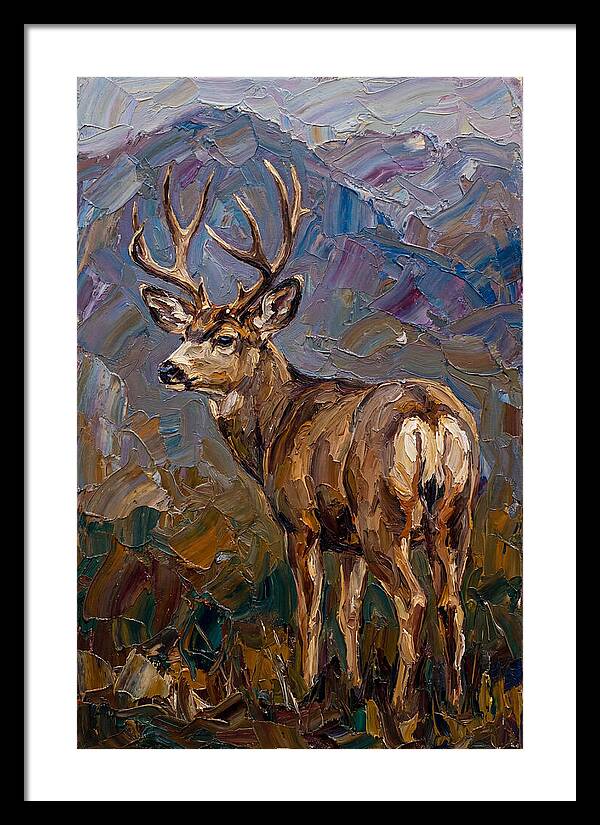 Mule Deer In Nature