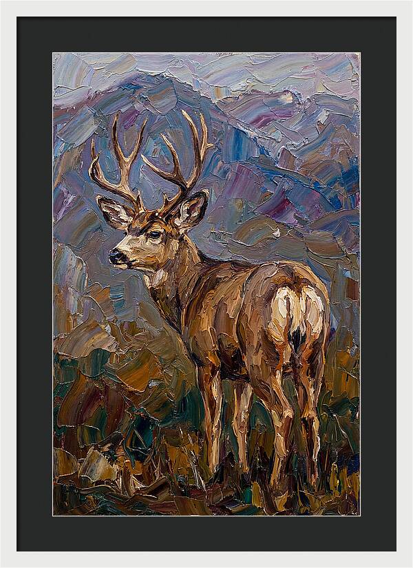 Mule Deer In Nature