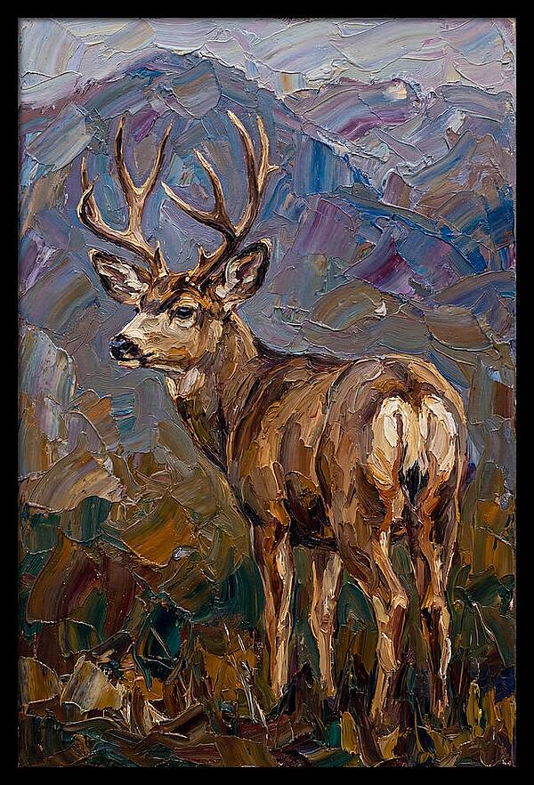 Mule Deer In Nature