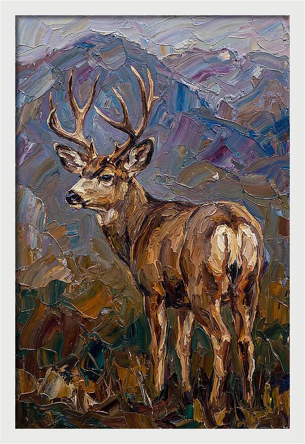 Mule Deer In Nature