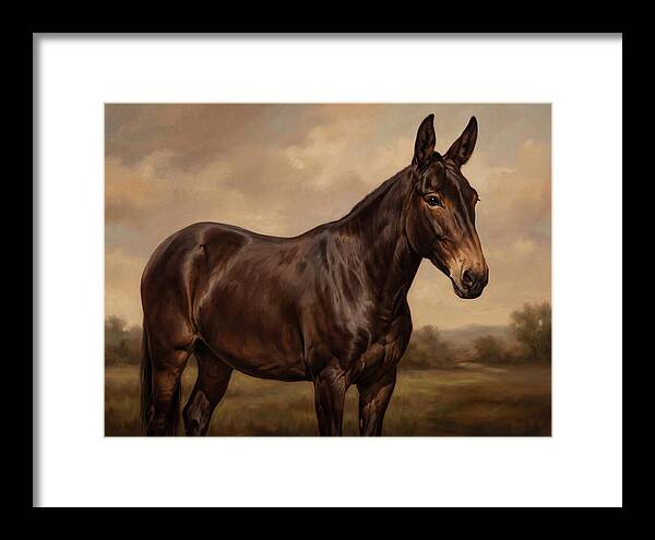 Mule In Majestic Stance