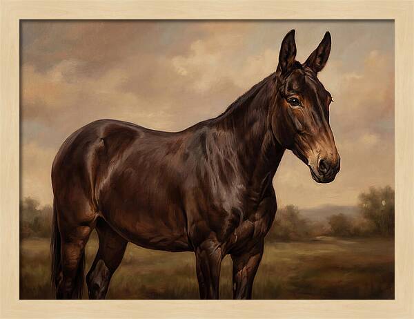 Mule In Majestic Stance