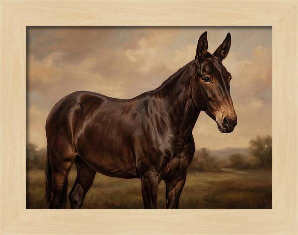 Mule In Majestic Stance