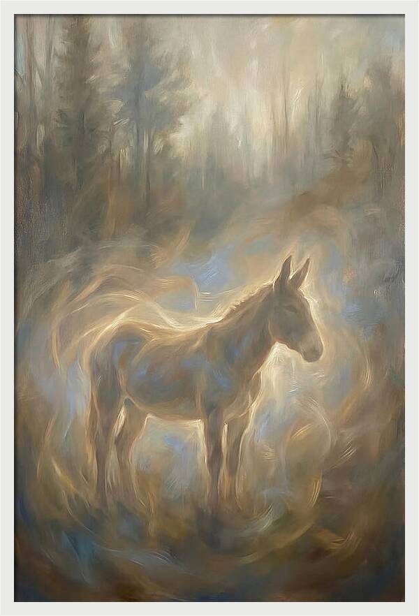 Mule In Nature