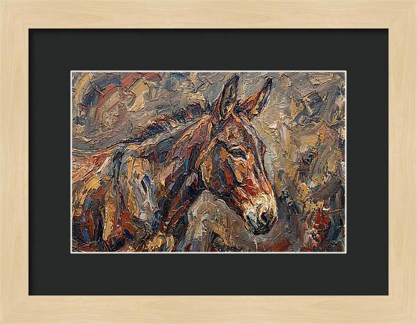 Mule In Rich Textures