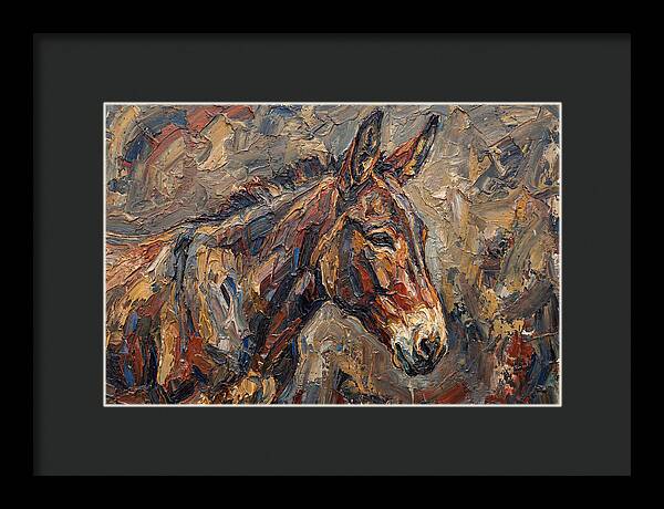 Mule In Rich Textures