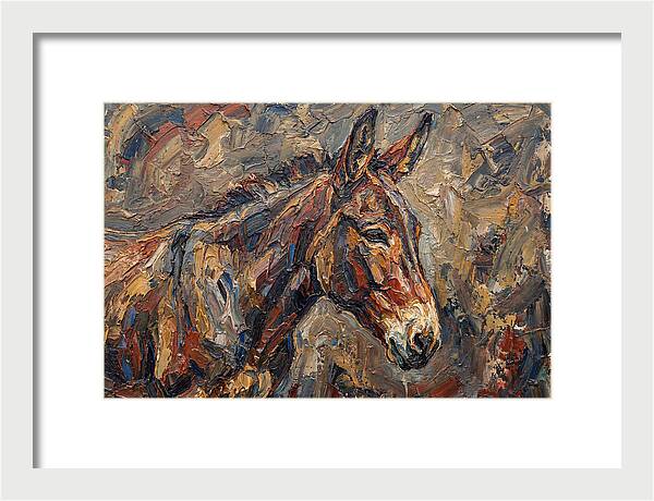 Mule In Rich Textures