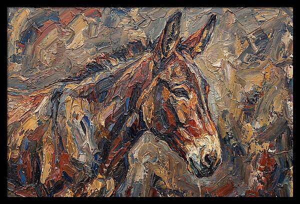 Mule In Rich Textures
