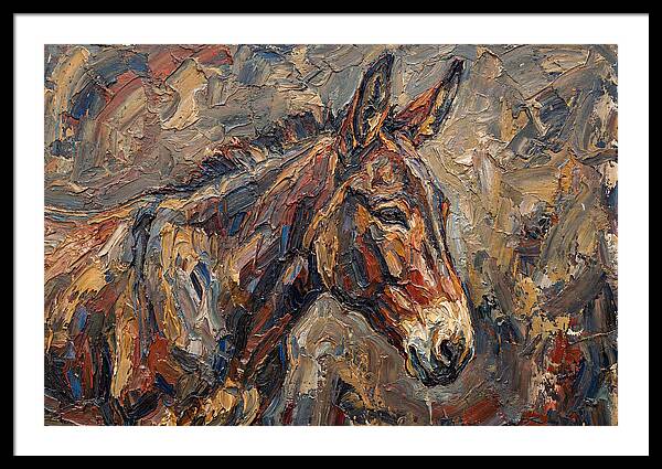 Mule In Rich Textures