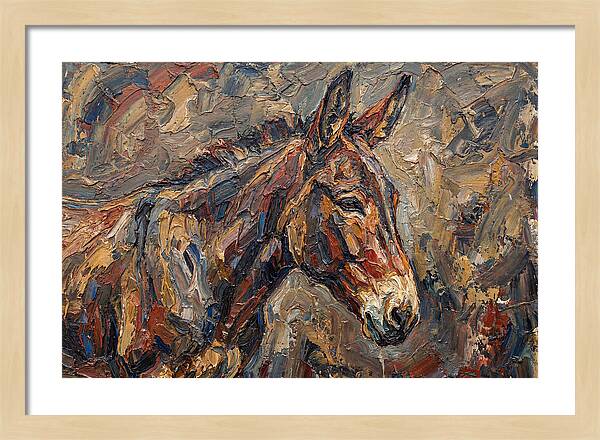 Mule In Rich Textures