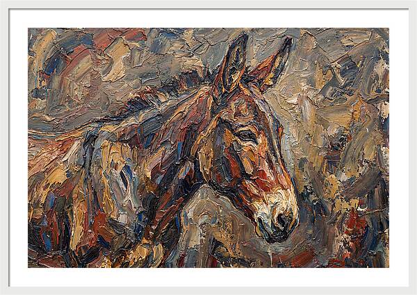 Mule In Rich Textures