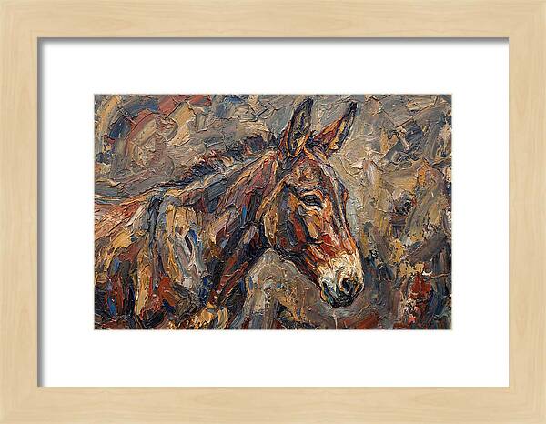 Mule In Rich Textures