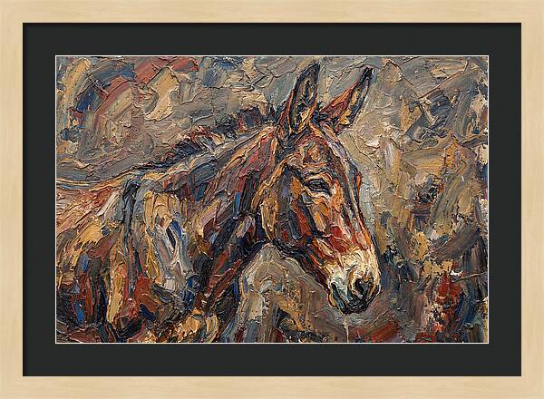 Mule In Rich Textures