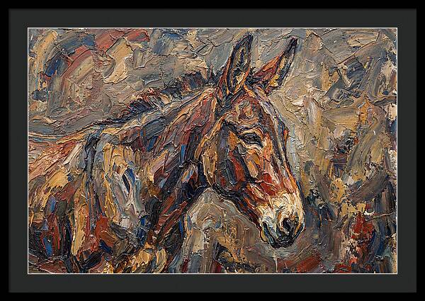 Mule In Rich Textures