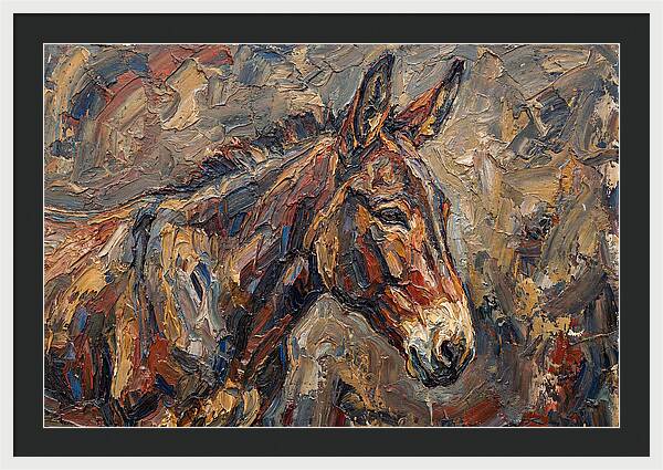 Mule In Rich Textures
