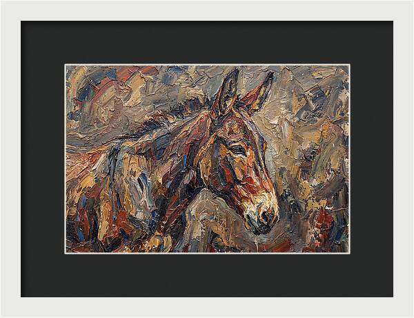 Mule In Rich Textures