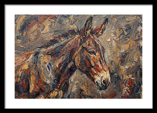 Mule In Rich Textures