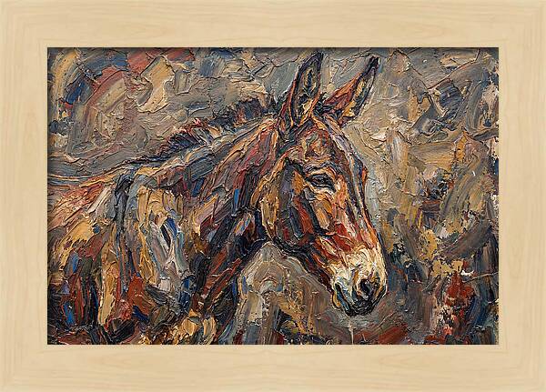 Mule In Rich Textures