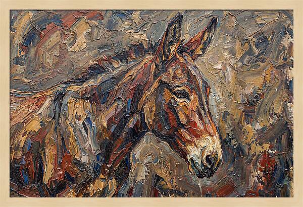 Mule In Rich Textures