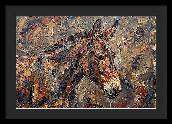 Mule In Rich Textures