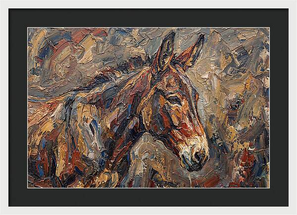 Mule In Rich Textures