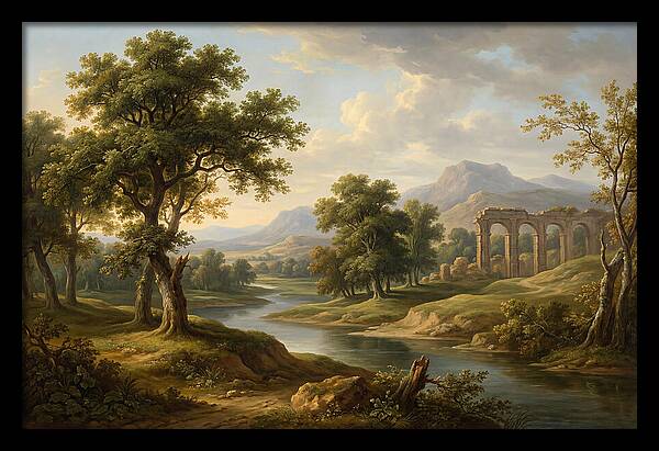 Mural Landscape Serenity