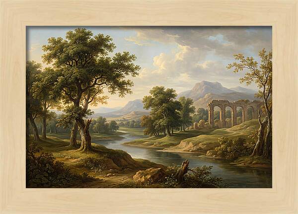 Mural Landscape Serenity