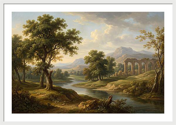 Mural Landscape Serenity