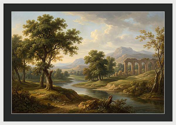Mural Landscape Serenity