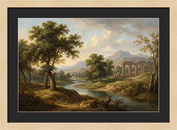 Mural Landscape Serenity