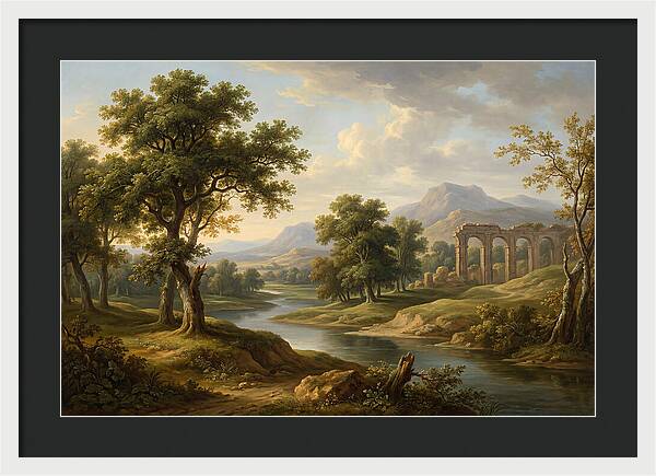 Mural Landscape Serenity